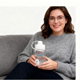 Plastic Handle Drinking Bottle