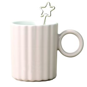 Petal Ceramic Mug-White