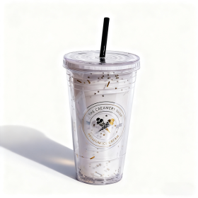 Ice Ceram Drinking Bottle-White 450ML